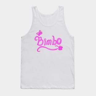 Neon spray bimbo Tank Top